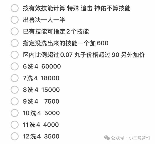 福真赚钱六技能召唤兽四赐福收费6W球王会体育梦幻西游：帮别人弄四赐(图1)
